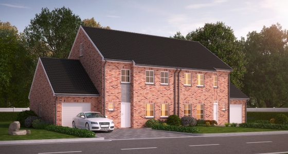 photo realistic architectural rendering